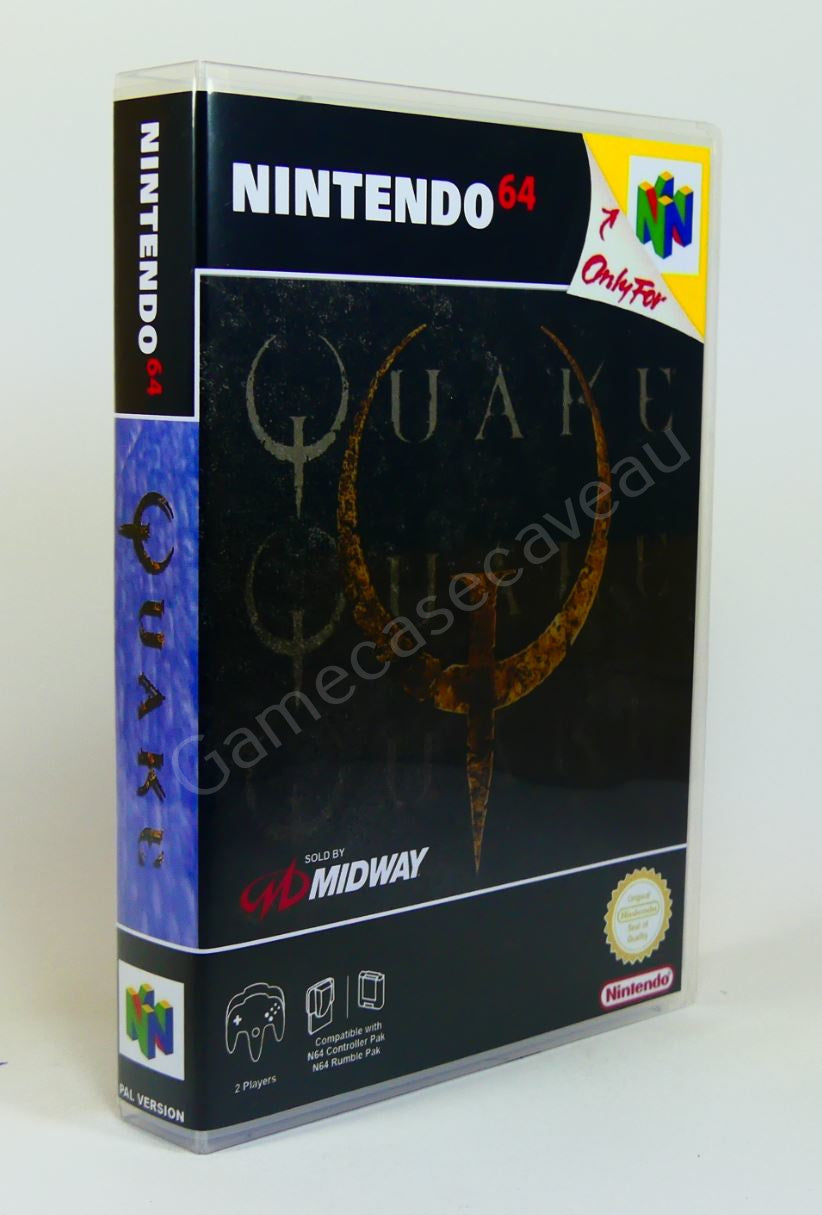 Quake - N64 Replacement Case