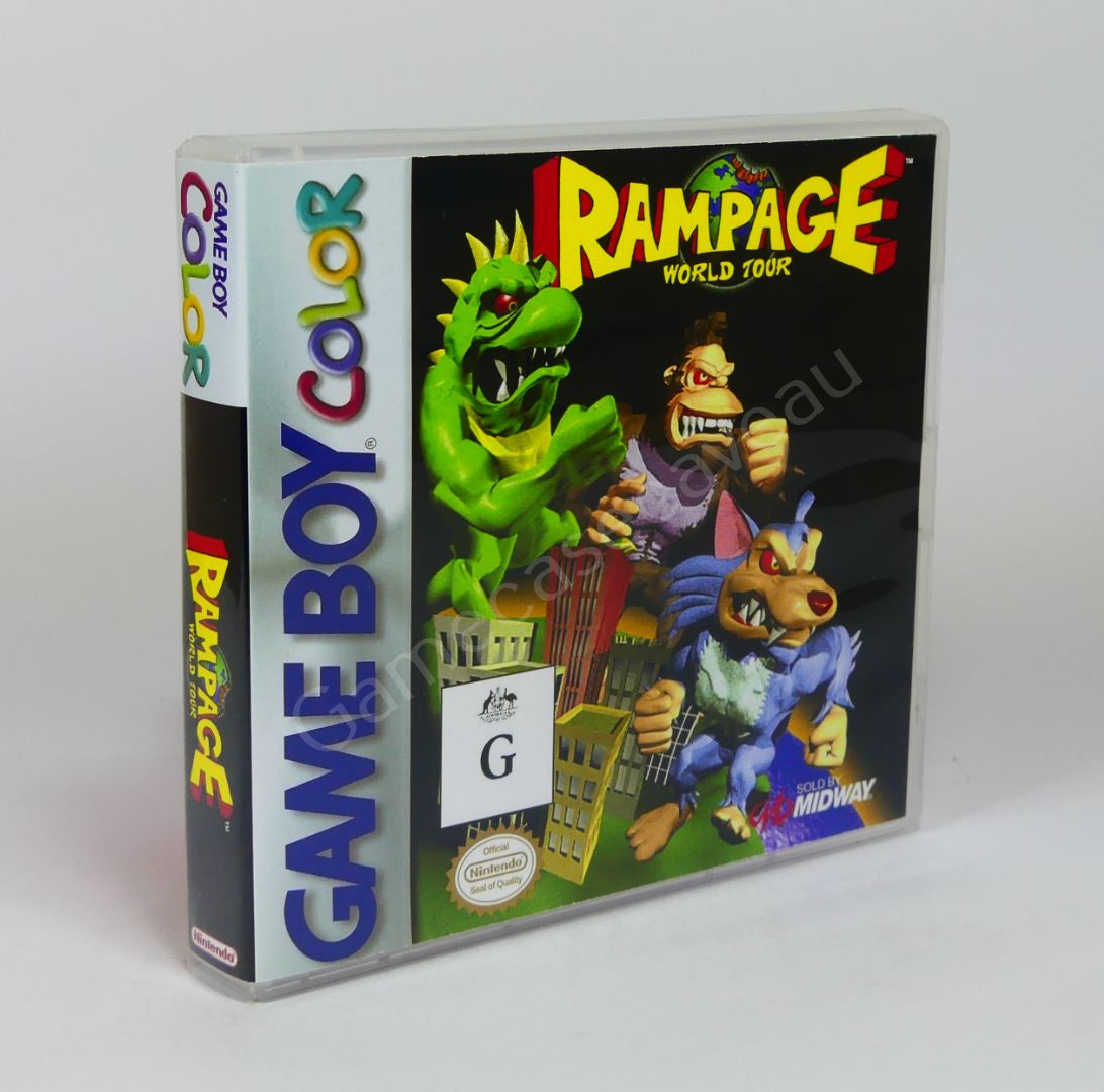 Rampage World Tour - GBC Replacement Case