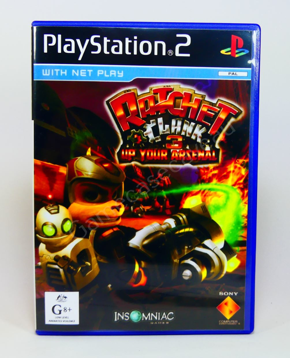 Ratchet & Clank 3 Up Your Arsenal - PS2 Replacement Case