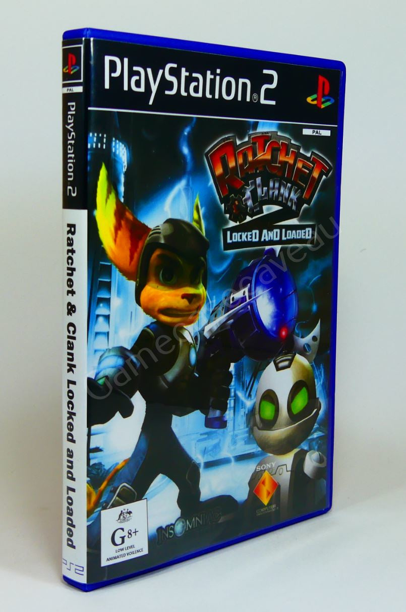 Ratchet & Clank Locked and Loaded - PS2 Replacement Case