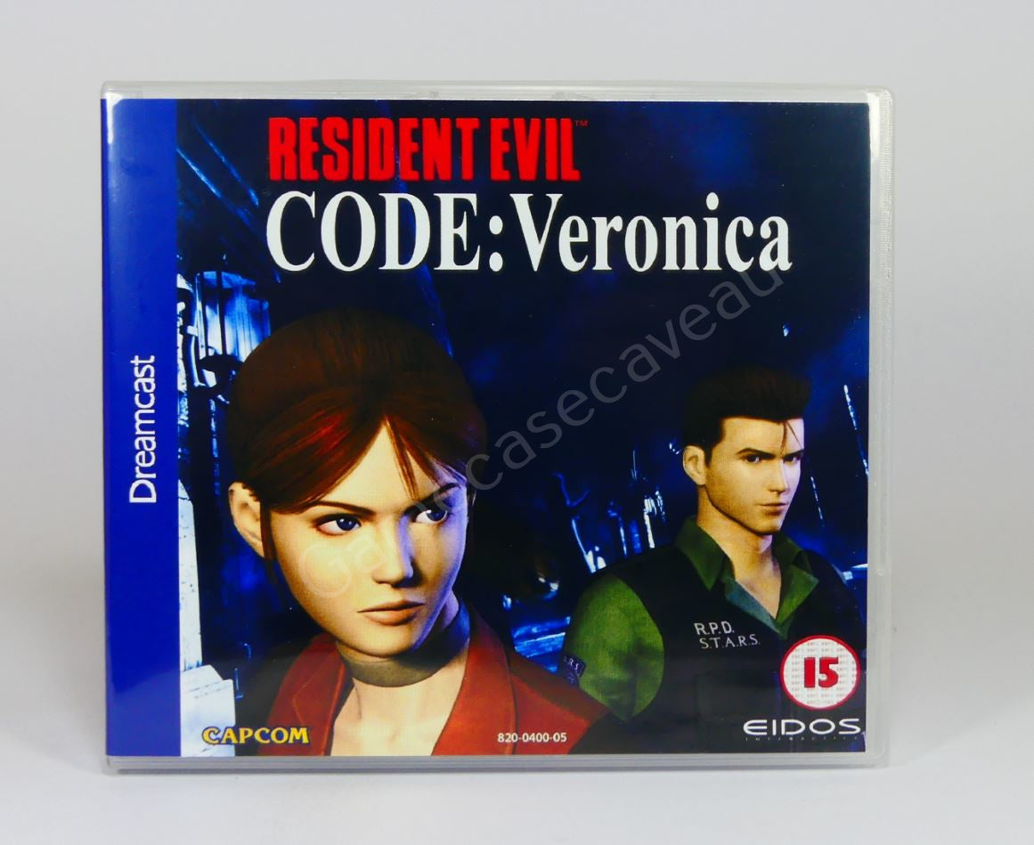 Resident Evil Code Veronica - DC Replacement Case