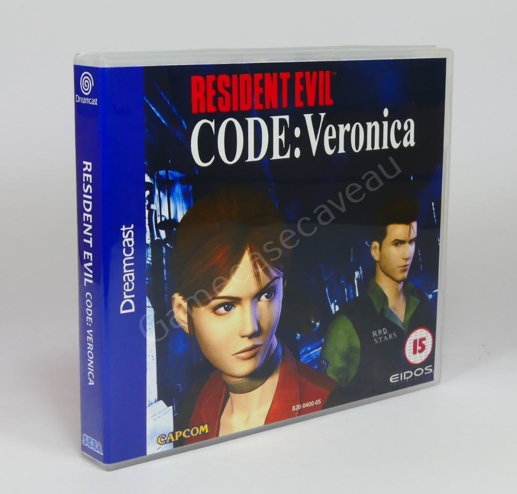 Resident Evil Code Veronica - DC Replacement Case