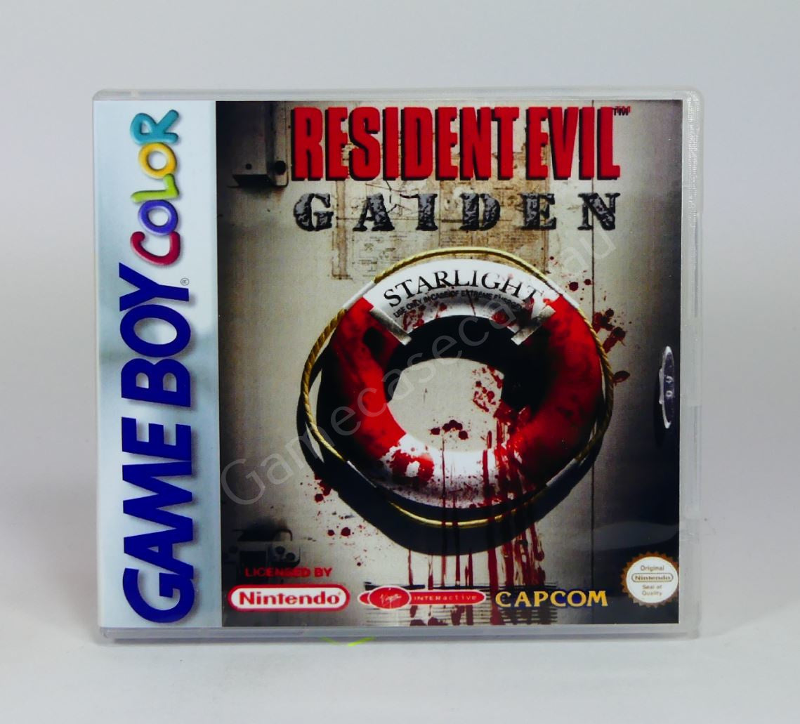 Resident Evil Gaiden - GBC Replacement Case