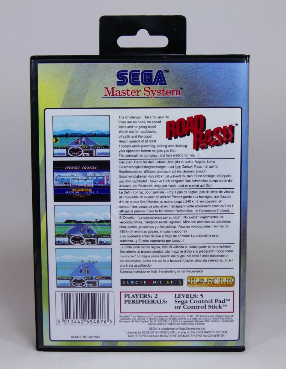 Road Rash - SMS Replacement Case