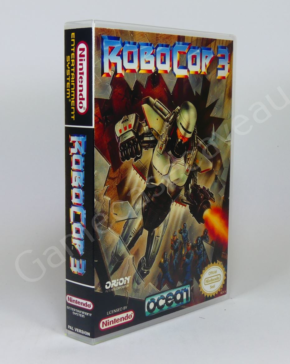 Robocop 3 - NES Replacement Case