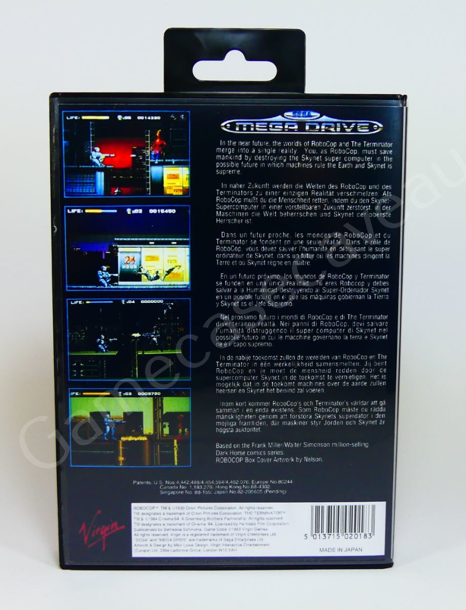 Robocop vs Terminator - SMD Replacement Case