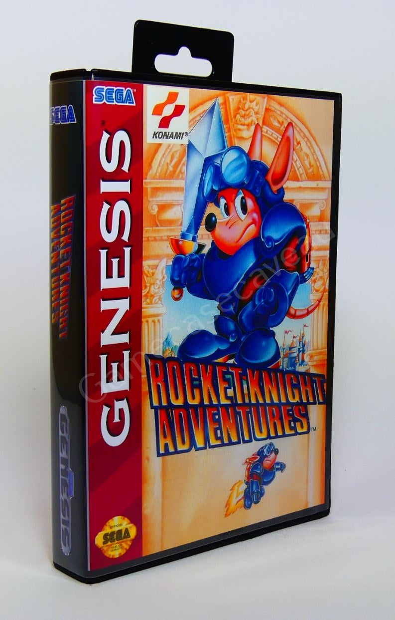Rocket Knight Adventures - SMD Replacement Case