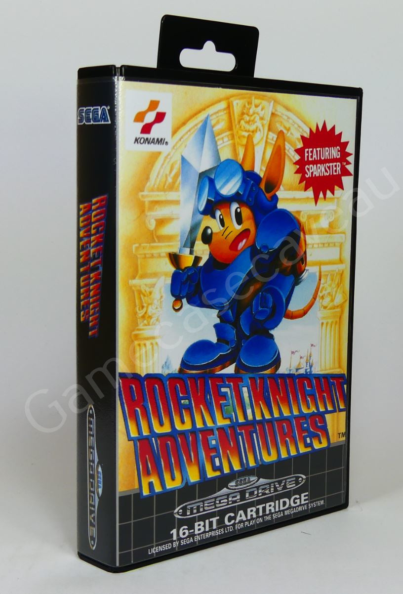 Rocket Knight Adventures - SMD Replacement Case