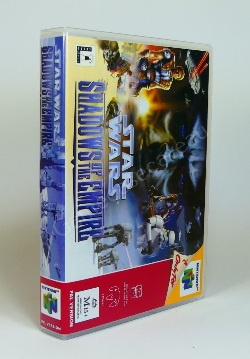 Star Wars Shadows of the Empire - N64 Replacement Case