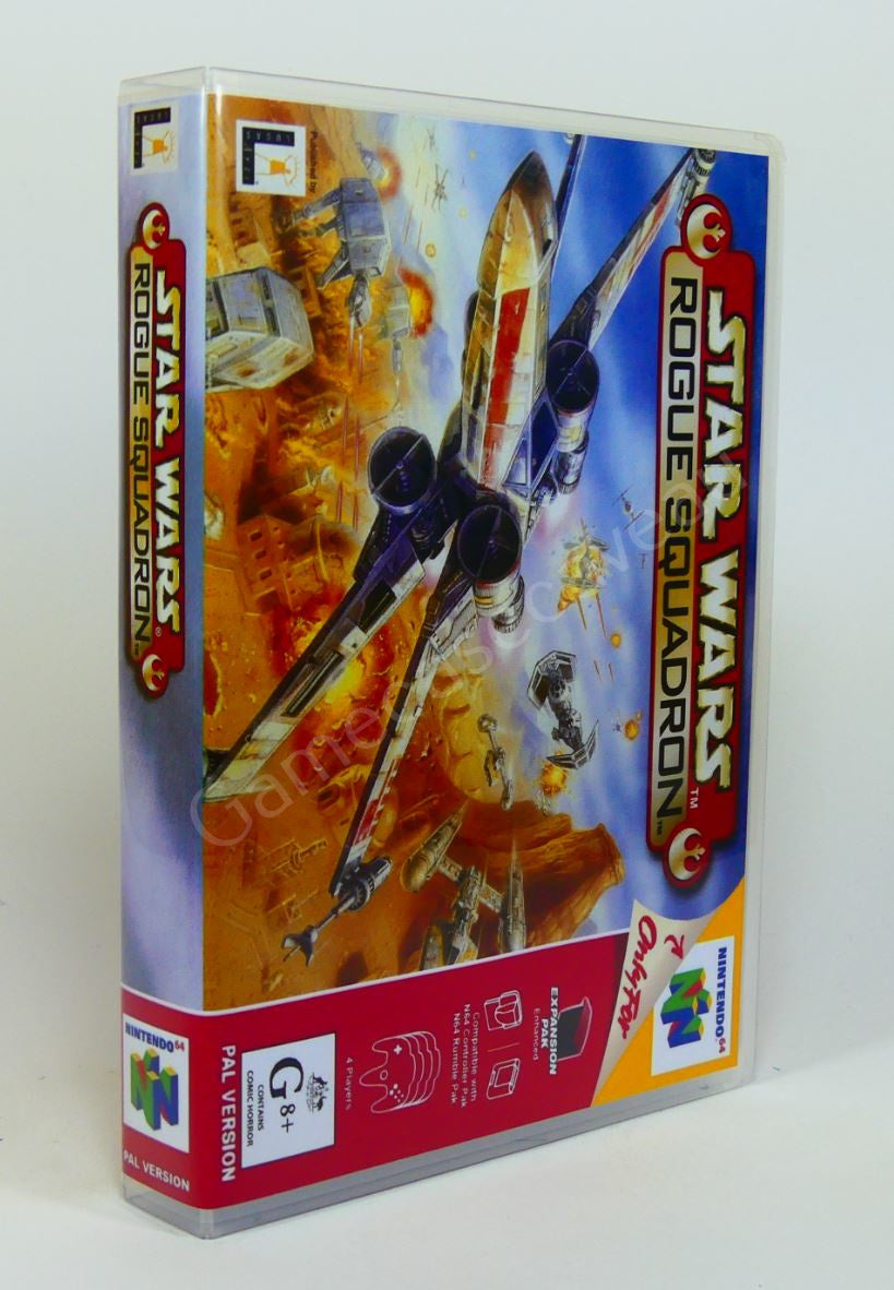 Star Wars Rogue Squadron - N64 Replacement Case