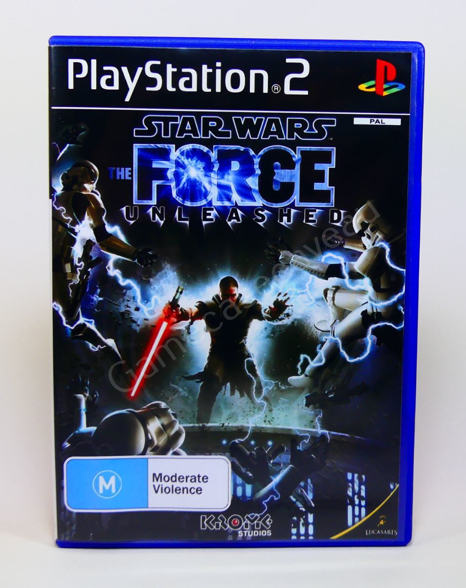 Star Wars The Force Unleashed - PS2 Replacement Case