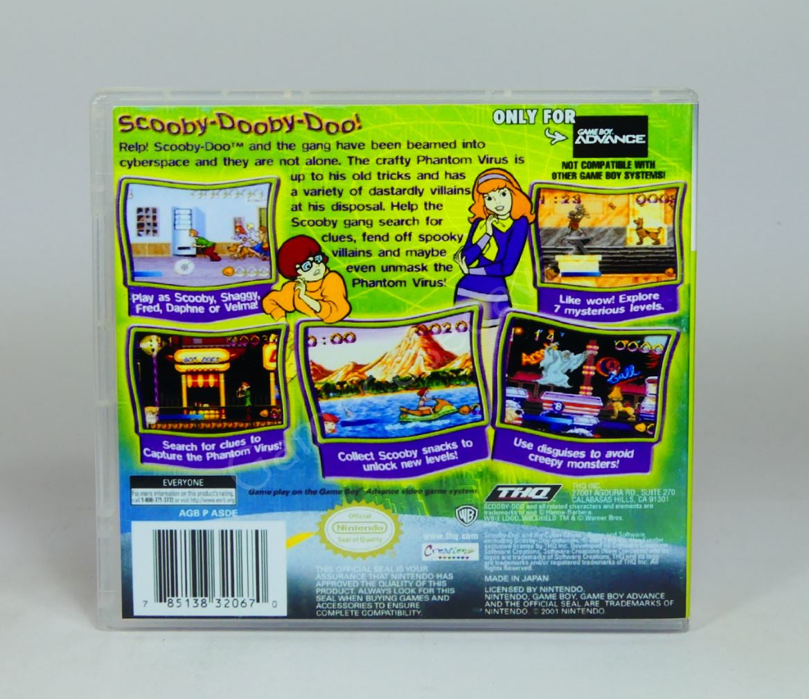 Scooby Doo and the Cyber Chase - GBA Replacement Case