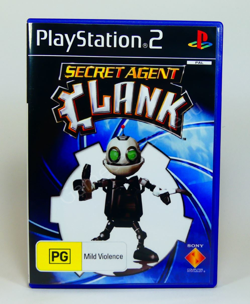 Secret Agent Clank - PS2 Replacement Case