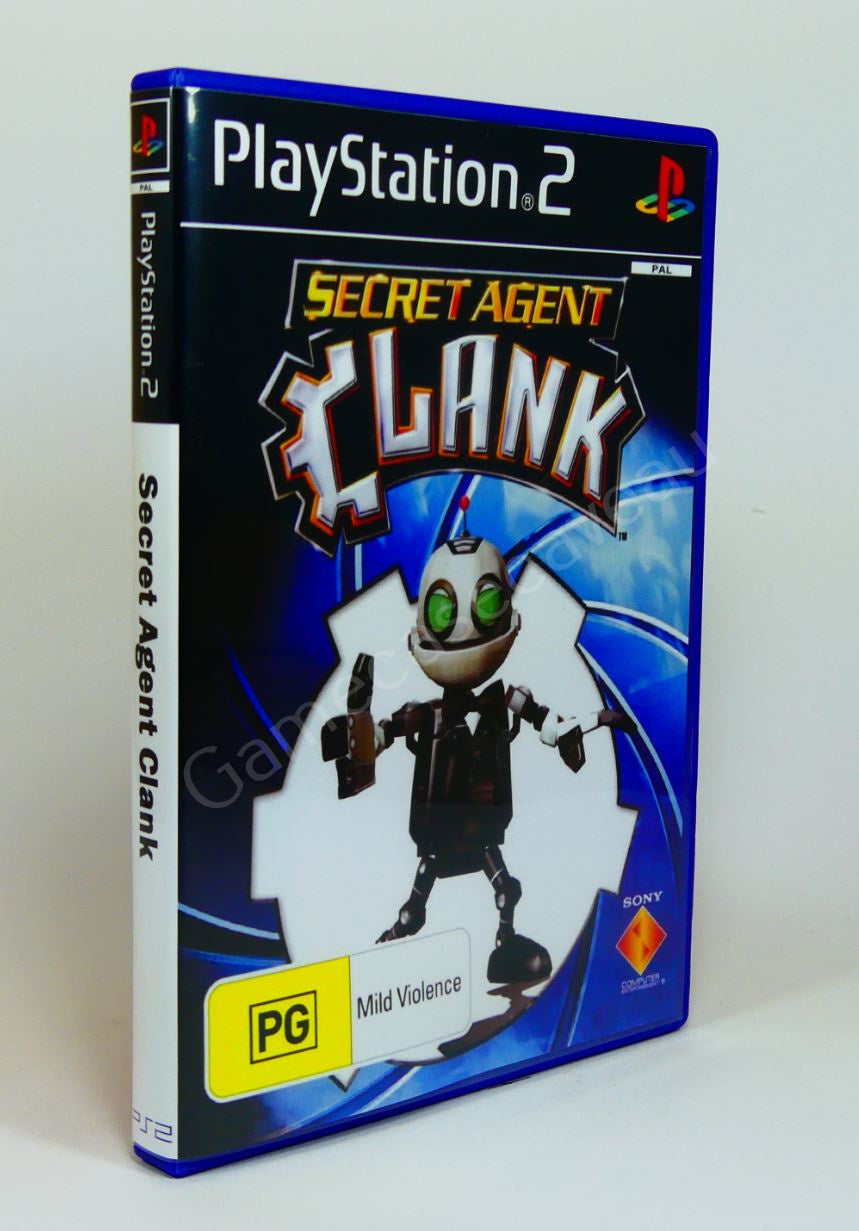 Secret Agent Clank - PS2 Replacement Case