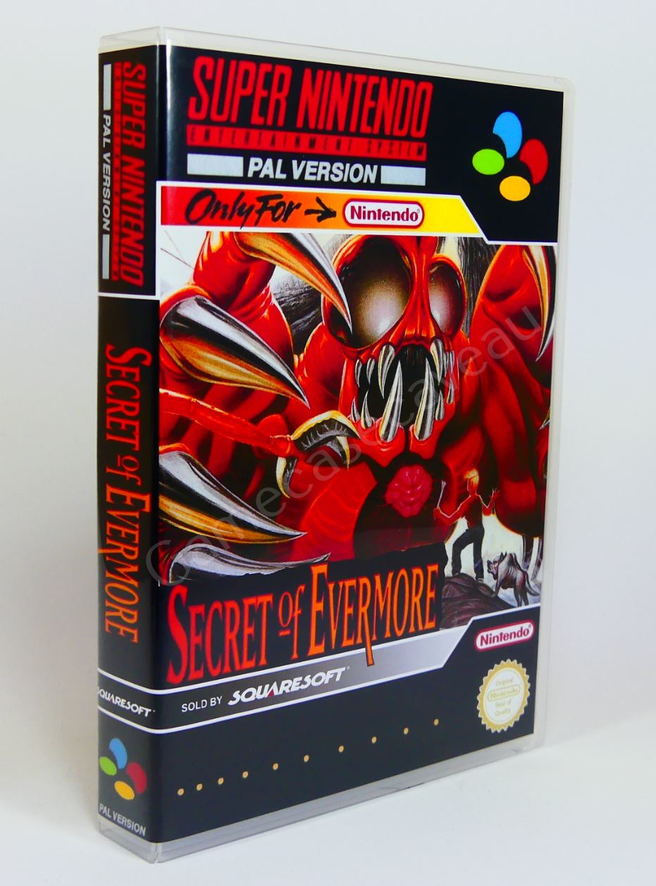 Secret of Evermore - SNES Replacement Case