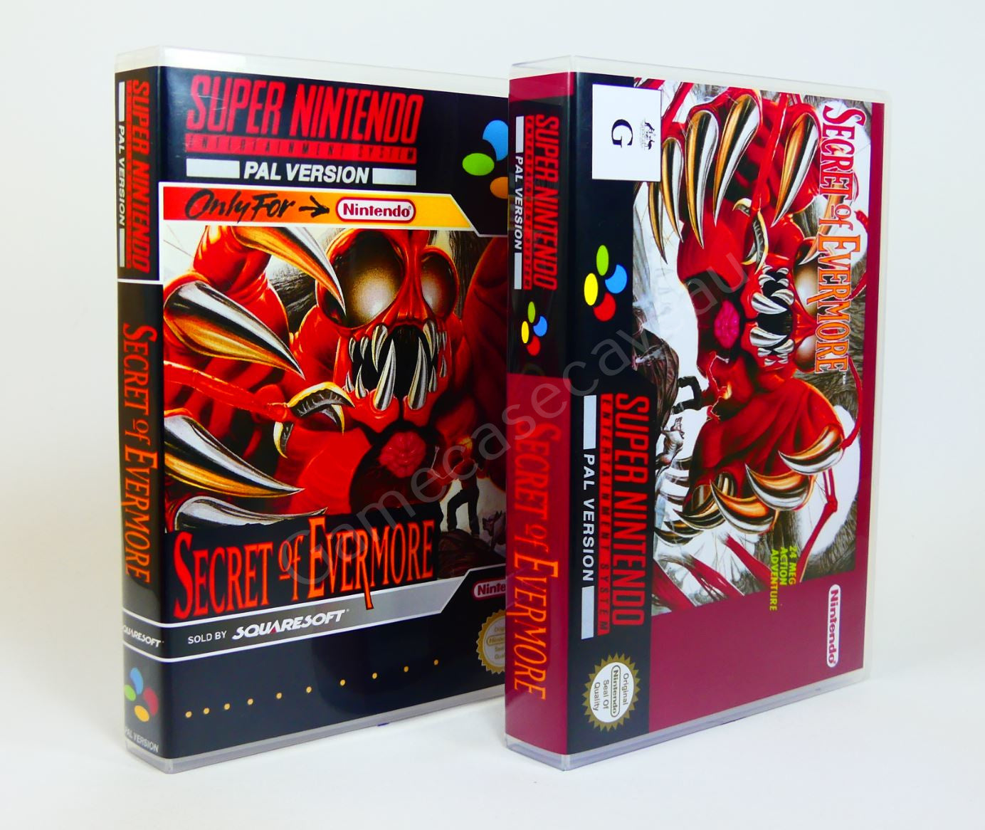 Secret of Evermore - SNES Replacement Case