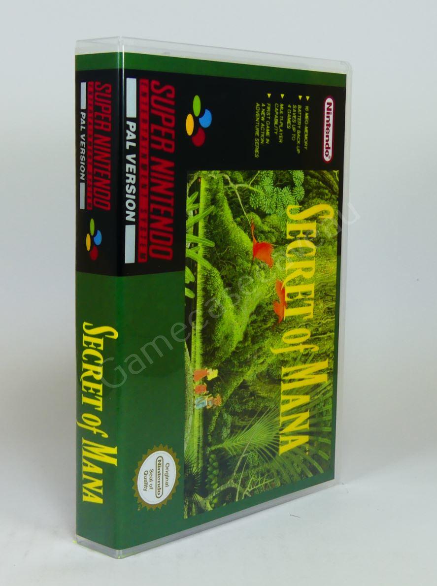 Secret of Mana - SNES Replacement Case