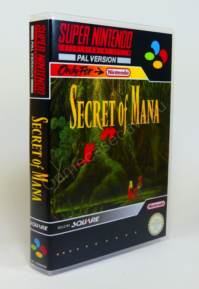 Secret of Mana - SNES Replacement Case