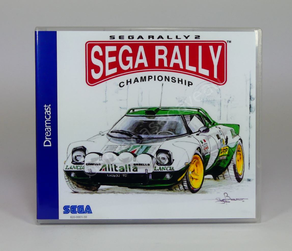 Sega Rally 2 - DC Replacement Case
