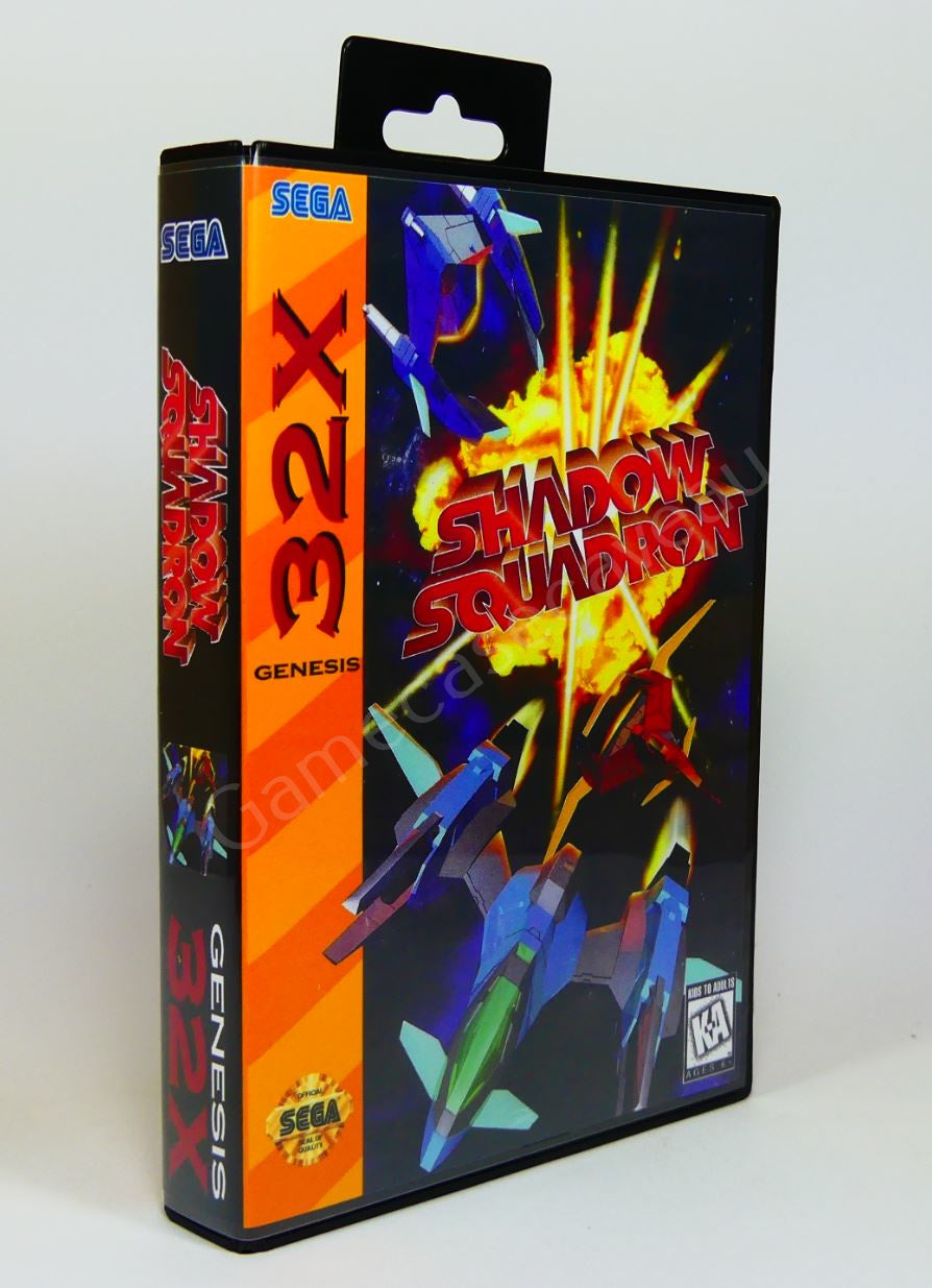 Stellar Assault / Shadow Squadron - 32X Replacement Case