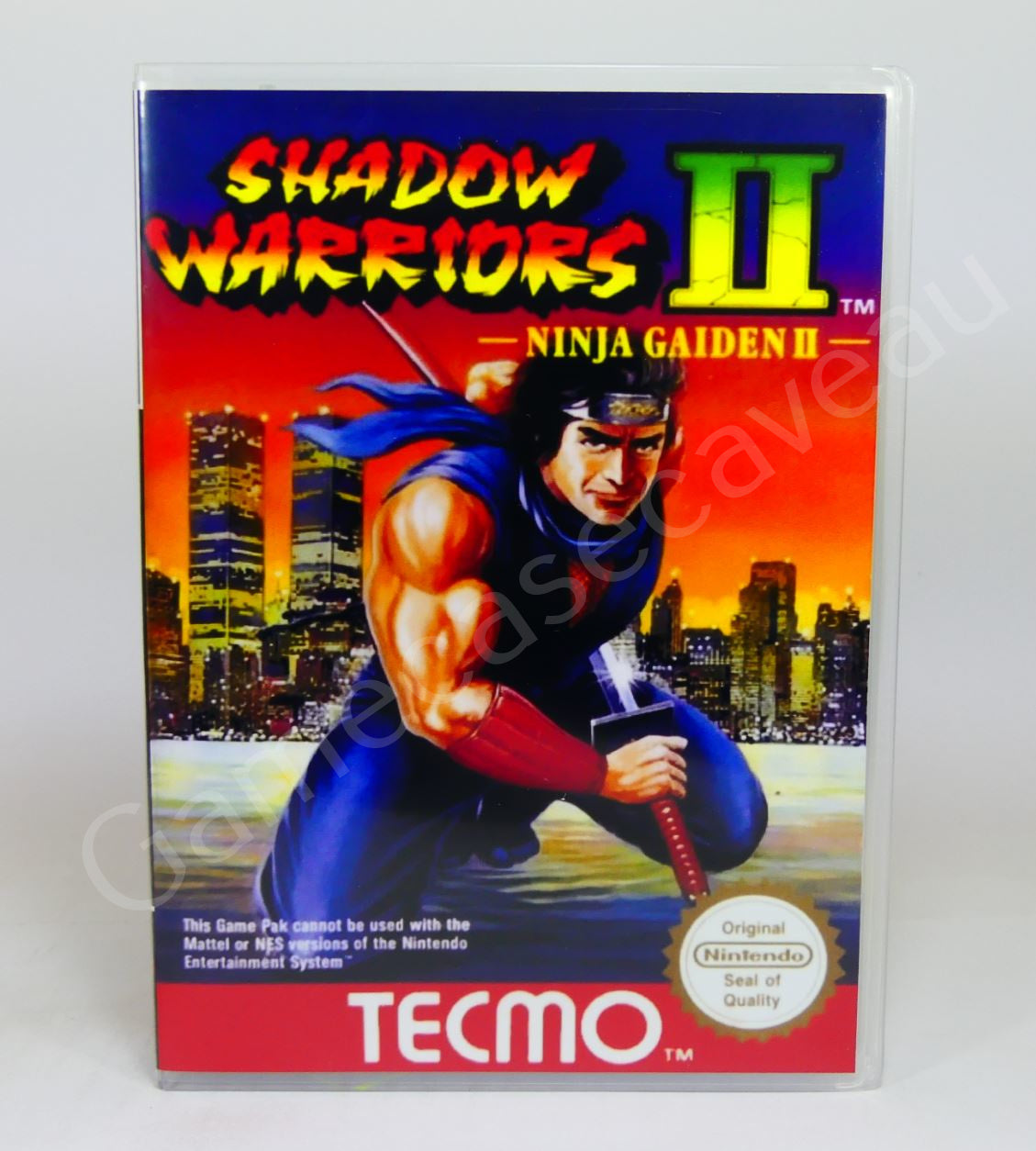 Shadow Warriors II - NES Replacement Case