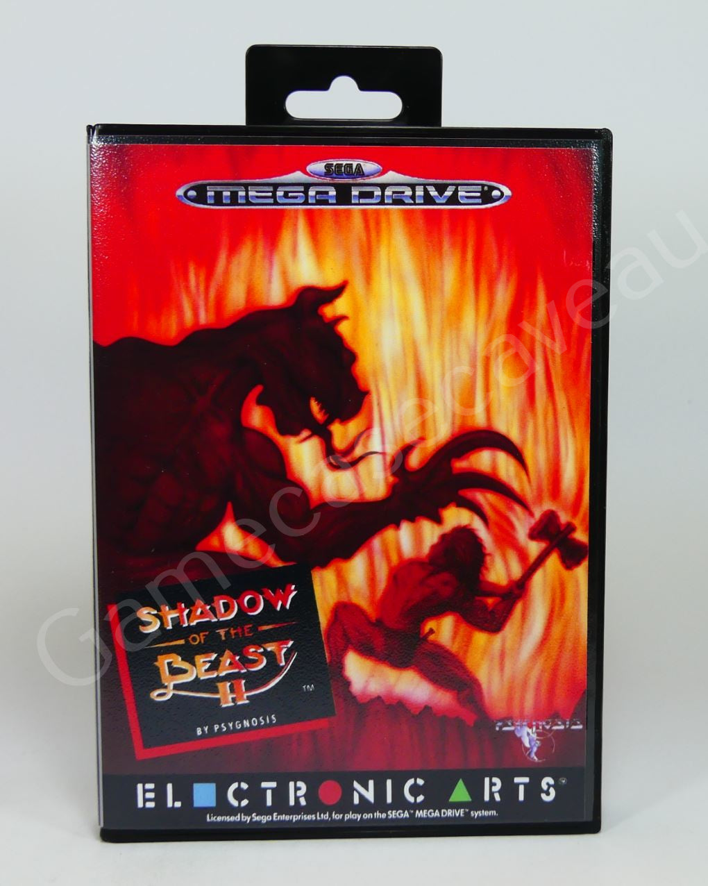 Shadow of the Beast II - SMD Replacement Case