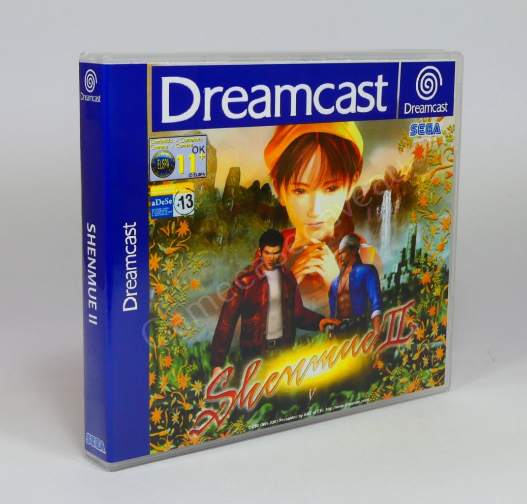 Shenmue II - DC Replacement Case