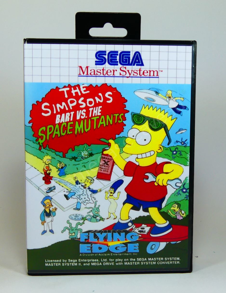 The Simpsons Bart vs The Space Mutants - SMS Replacement Case