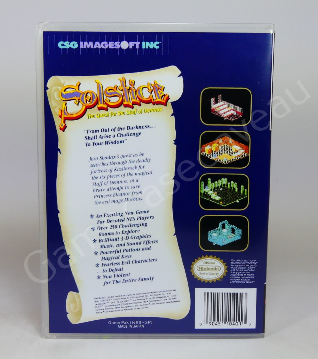 Solstice - NES Replacement Case
