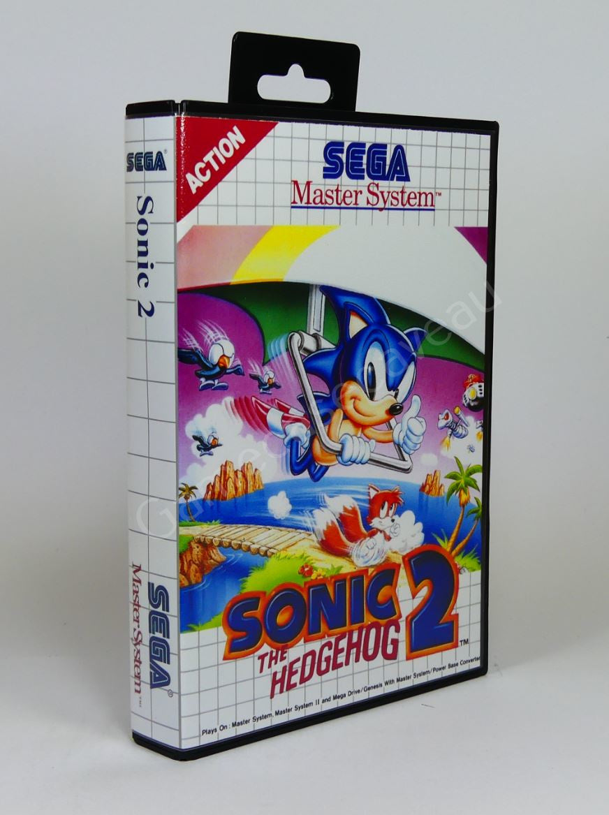 Sonic The Hedgehog 2 - SMS Replacement Case