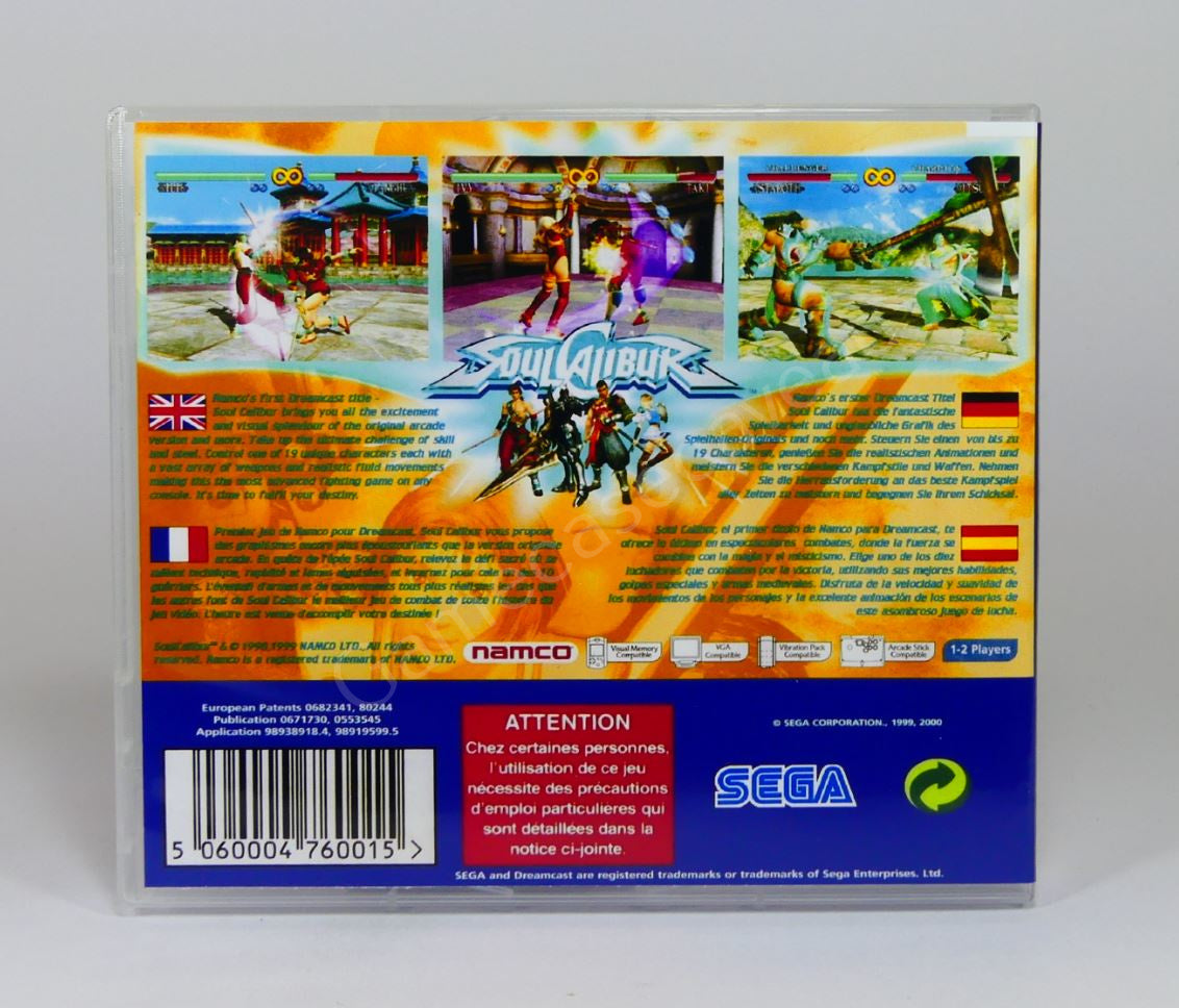 SoulCalibur - DC Replacement Case