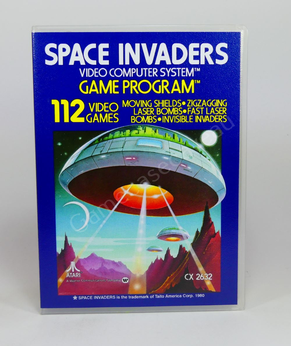 Space Invaders - 2600 Replacement Case