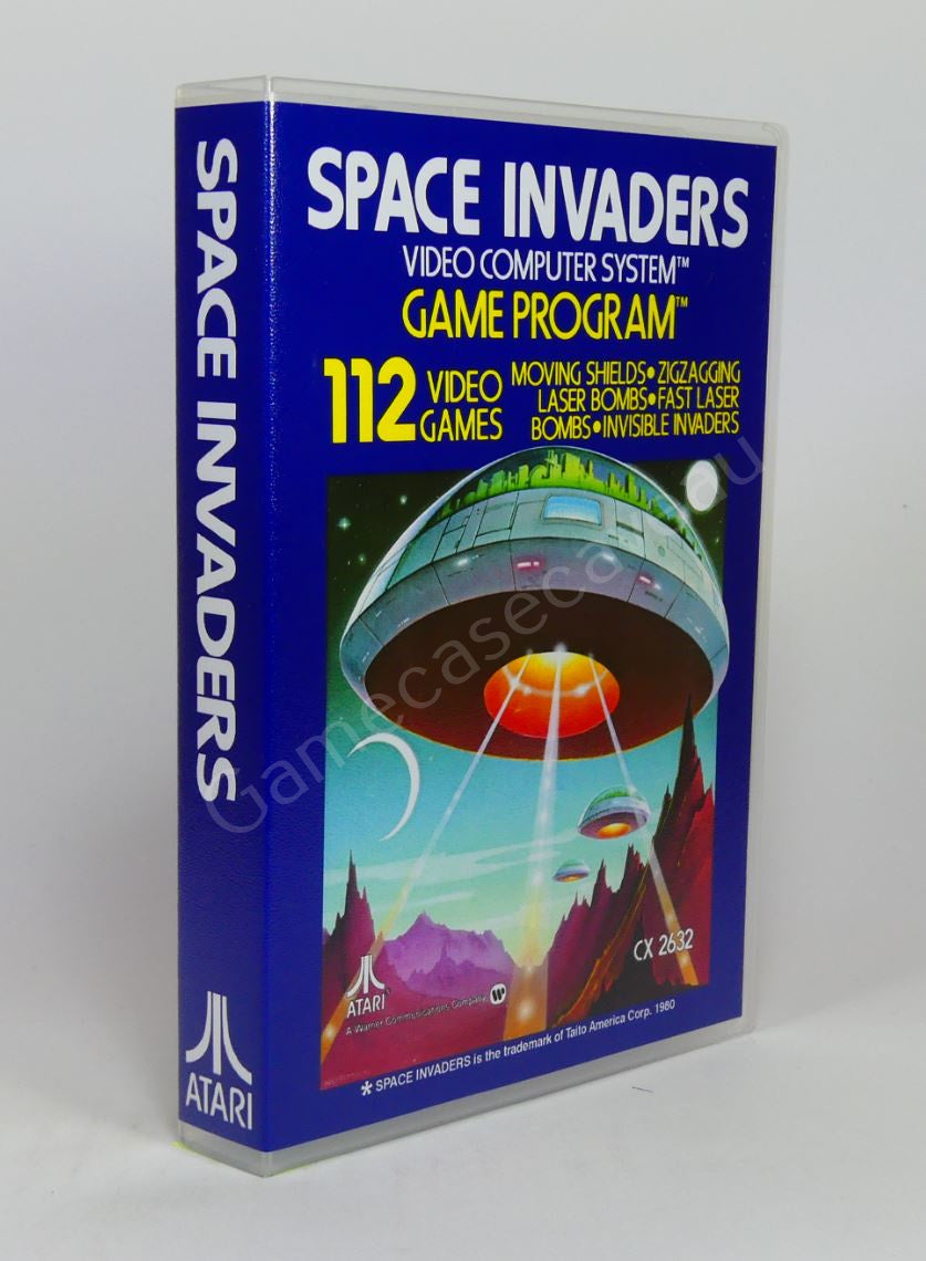 Space Invaders - 2600 Replacement Case