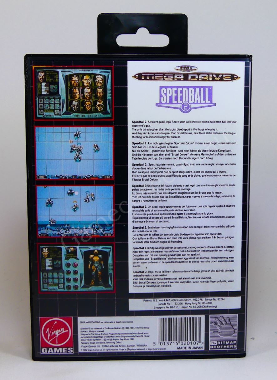Speedball 2 - SMD Replacement Case