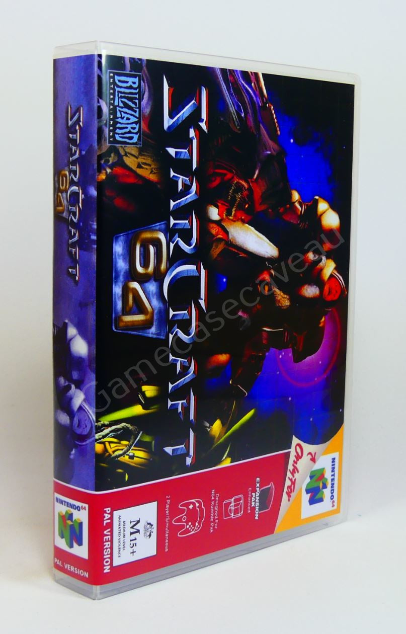 StarCraft 64 - N64 Replacement Case