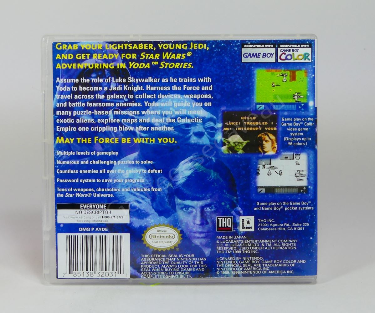 Star Wars Yoda Stories - GBC Replacement Case