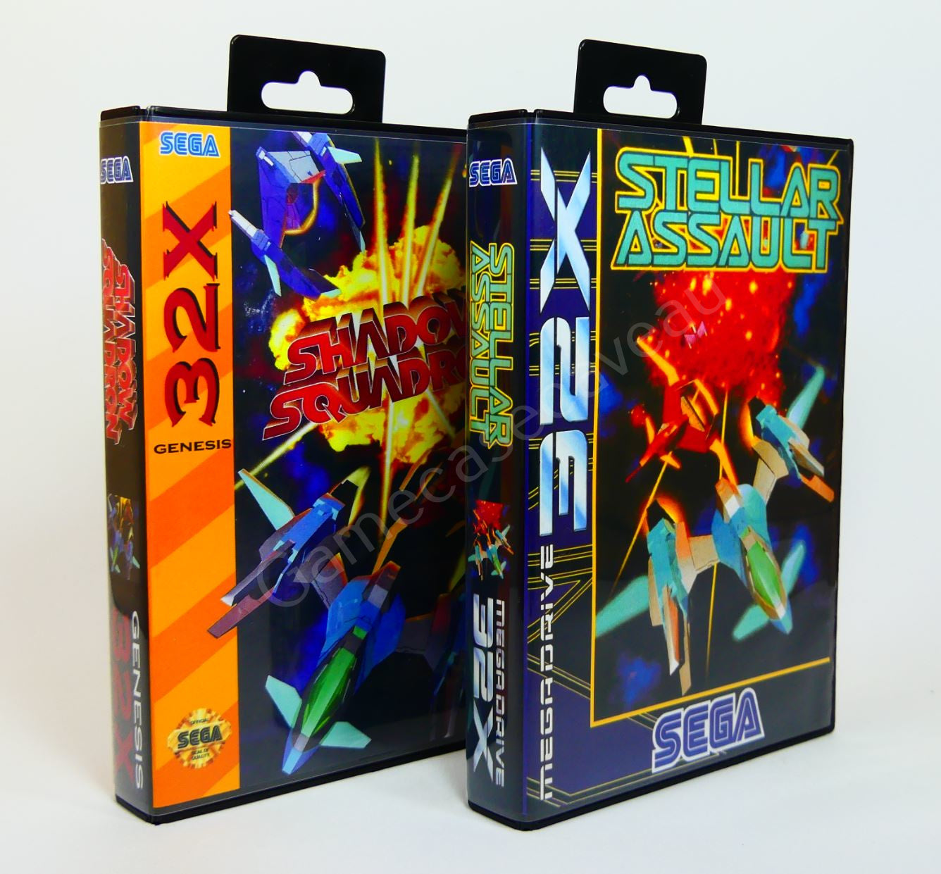 Stellar Assault / Shadow Squadron - 32X Replacement Case