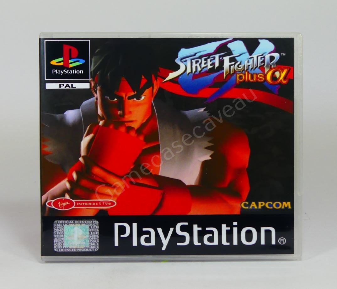 Street Fighter EX Plus Alpha - PS1 Replacement Case