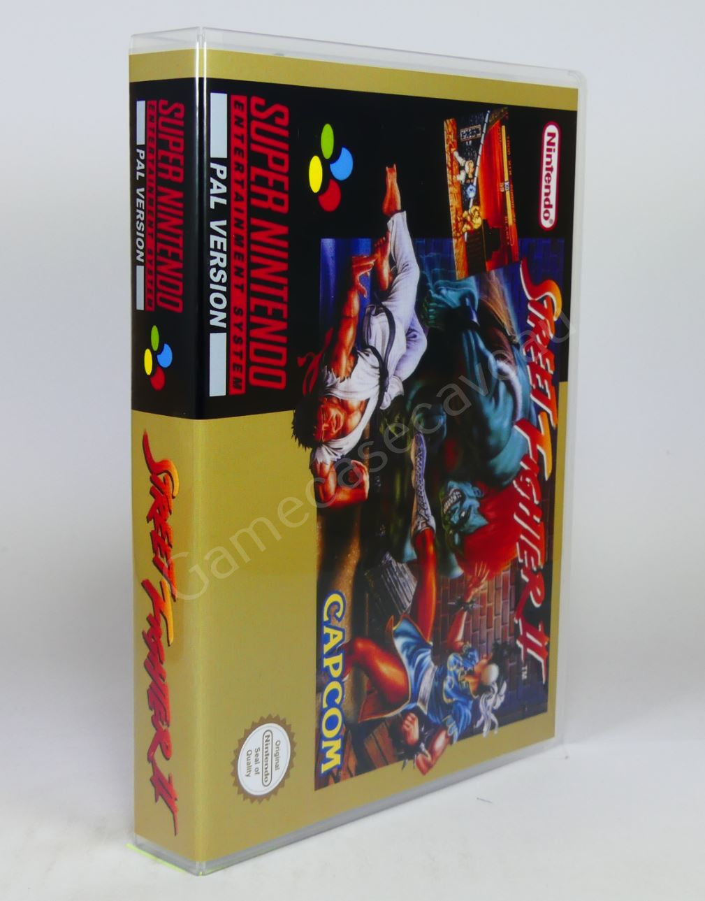Street Fighter II - SNES Replacement Case