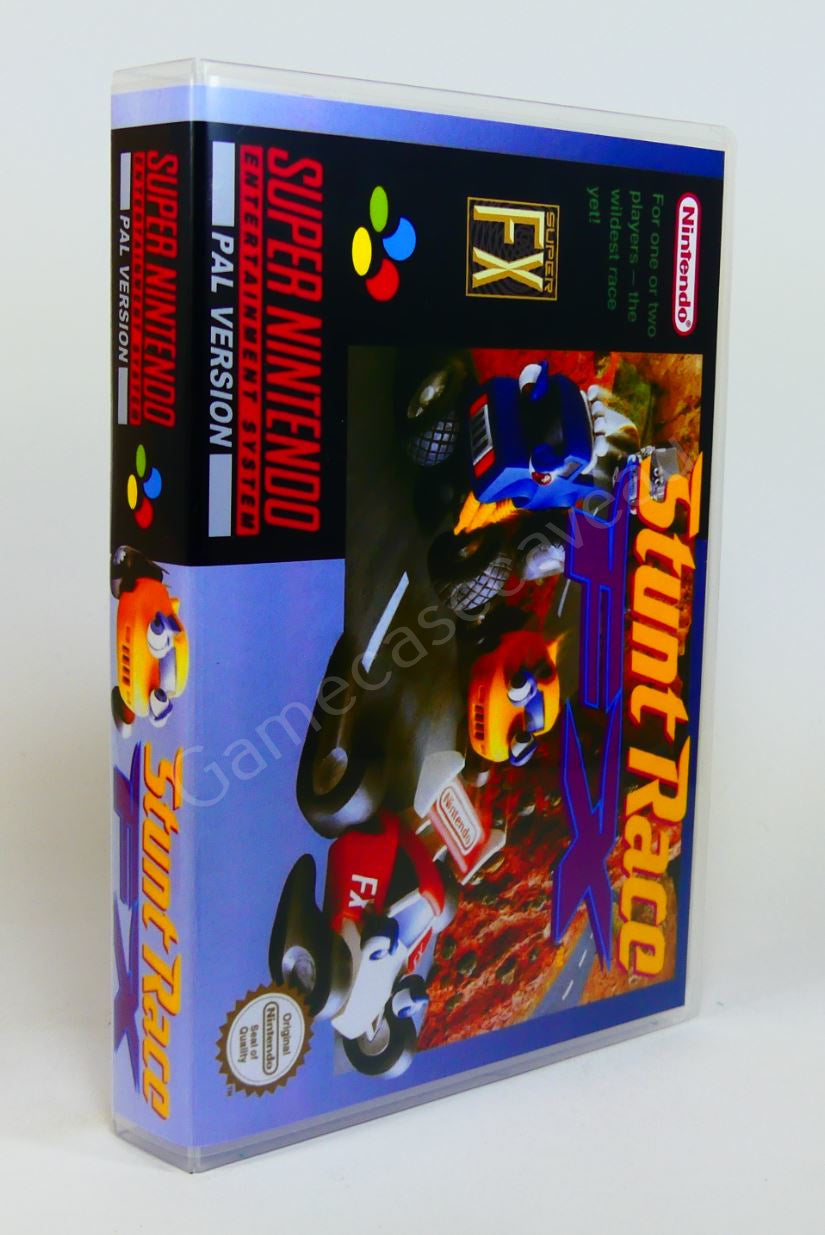 Stunt Race FX - SNES Replacement Case