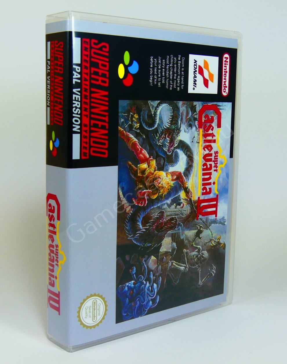 Super Castlevania IV - SNES Replacement Case