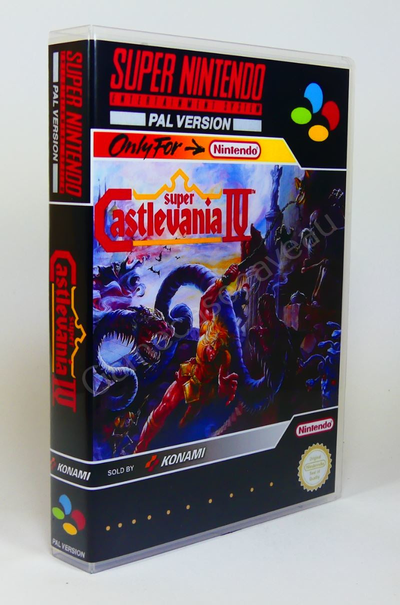Super Castlevania IV - SNES Replacement Case