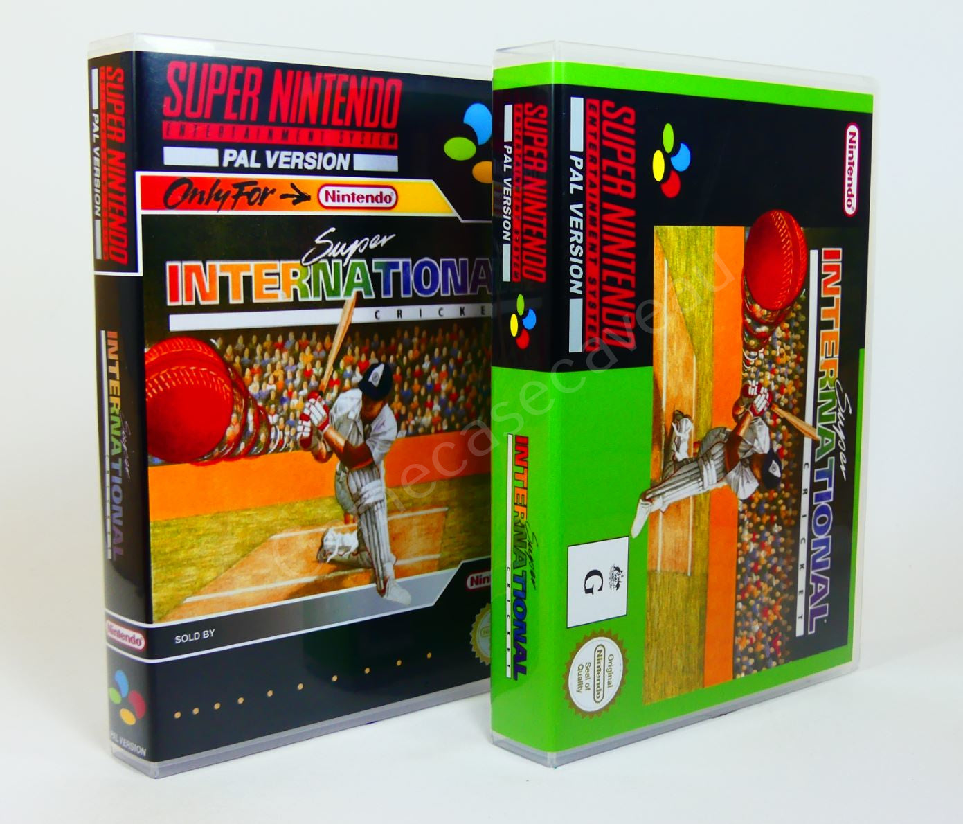 Super International Cricket - SNES Replacement Case