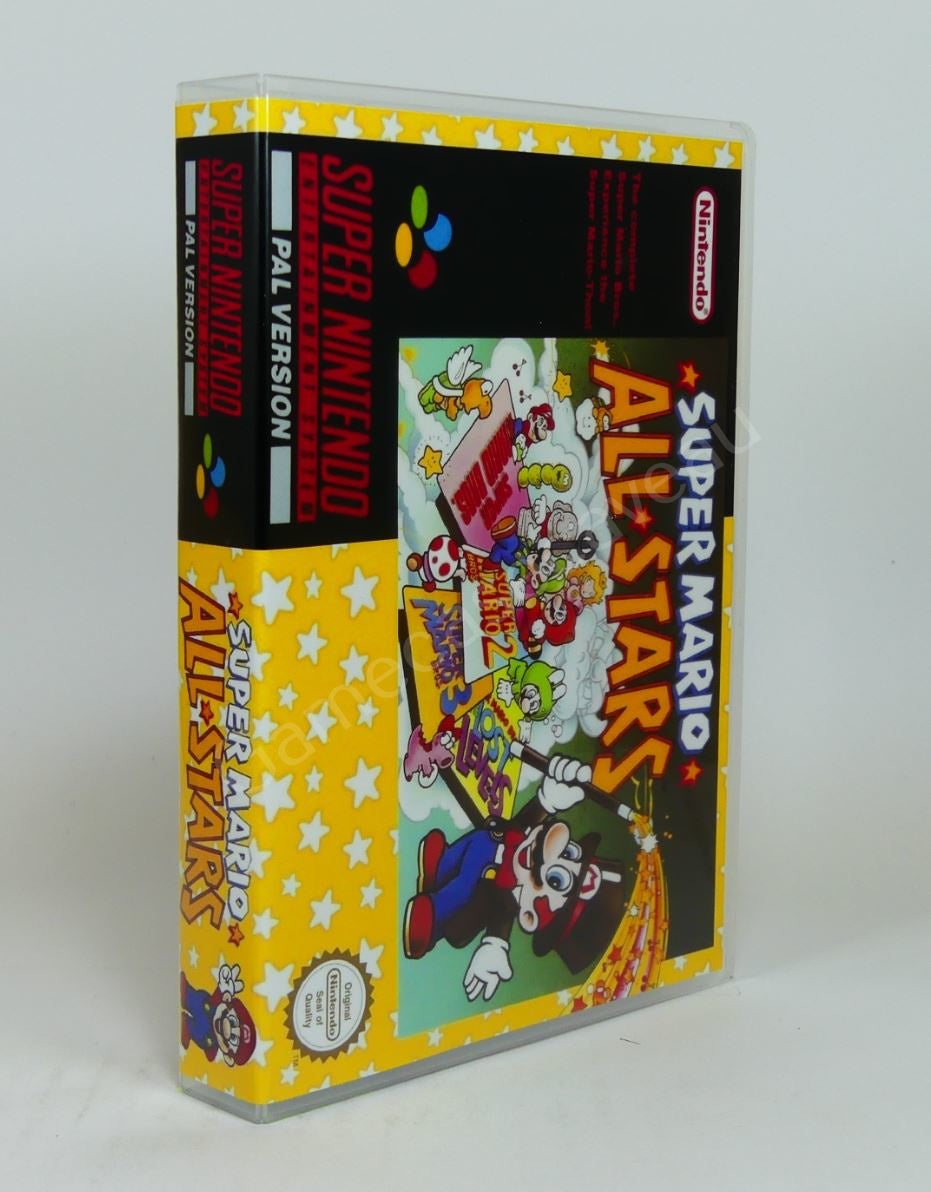 Super Mario All Stars - SNES Replacement Case