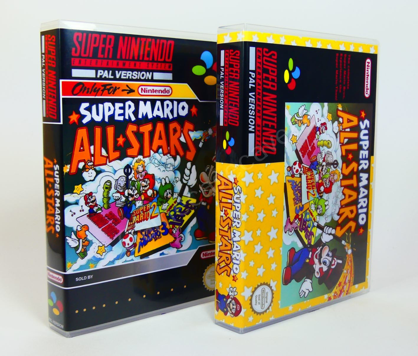 Super Mario All Stars - SNES Replacement Case
