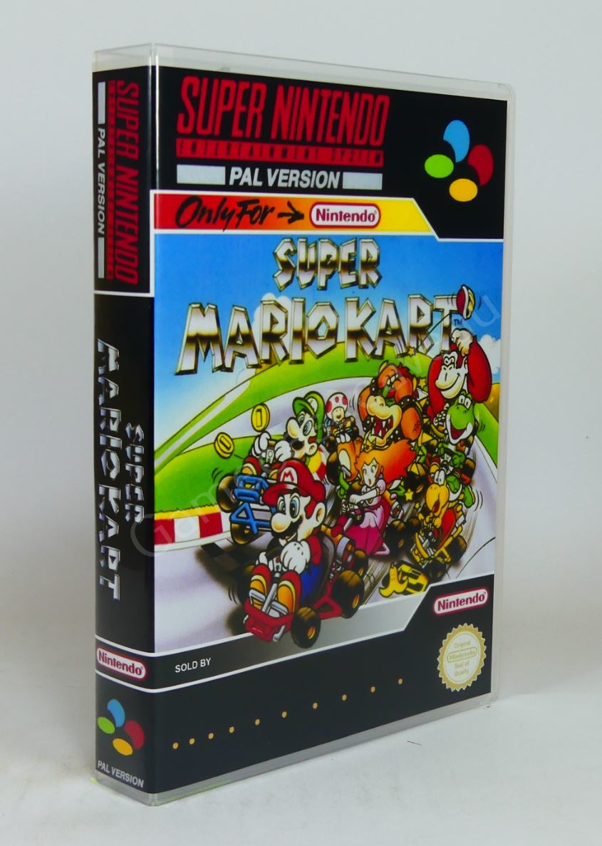 Super Mario Kart - SNES Replacement Case