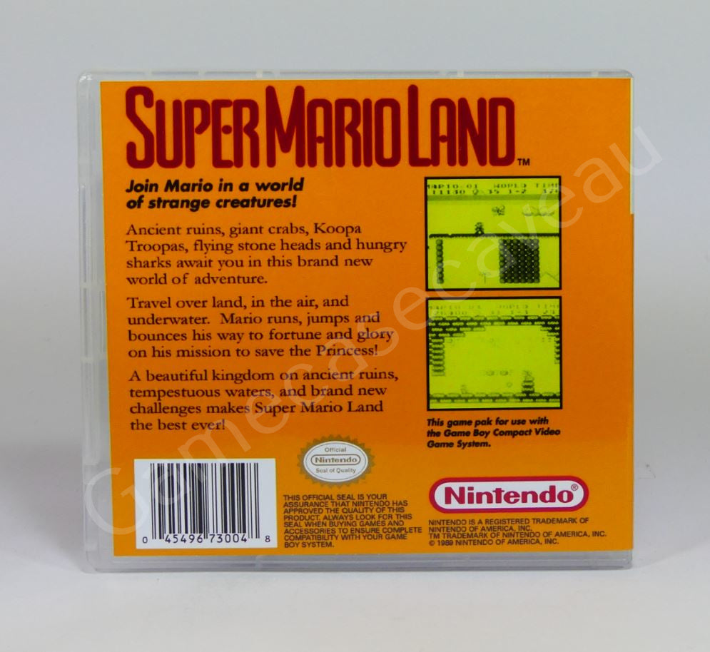Super Mario Land - GB Replacement Case