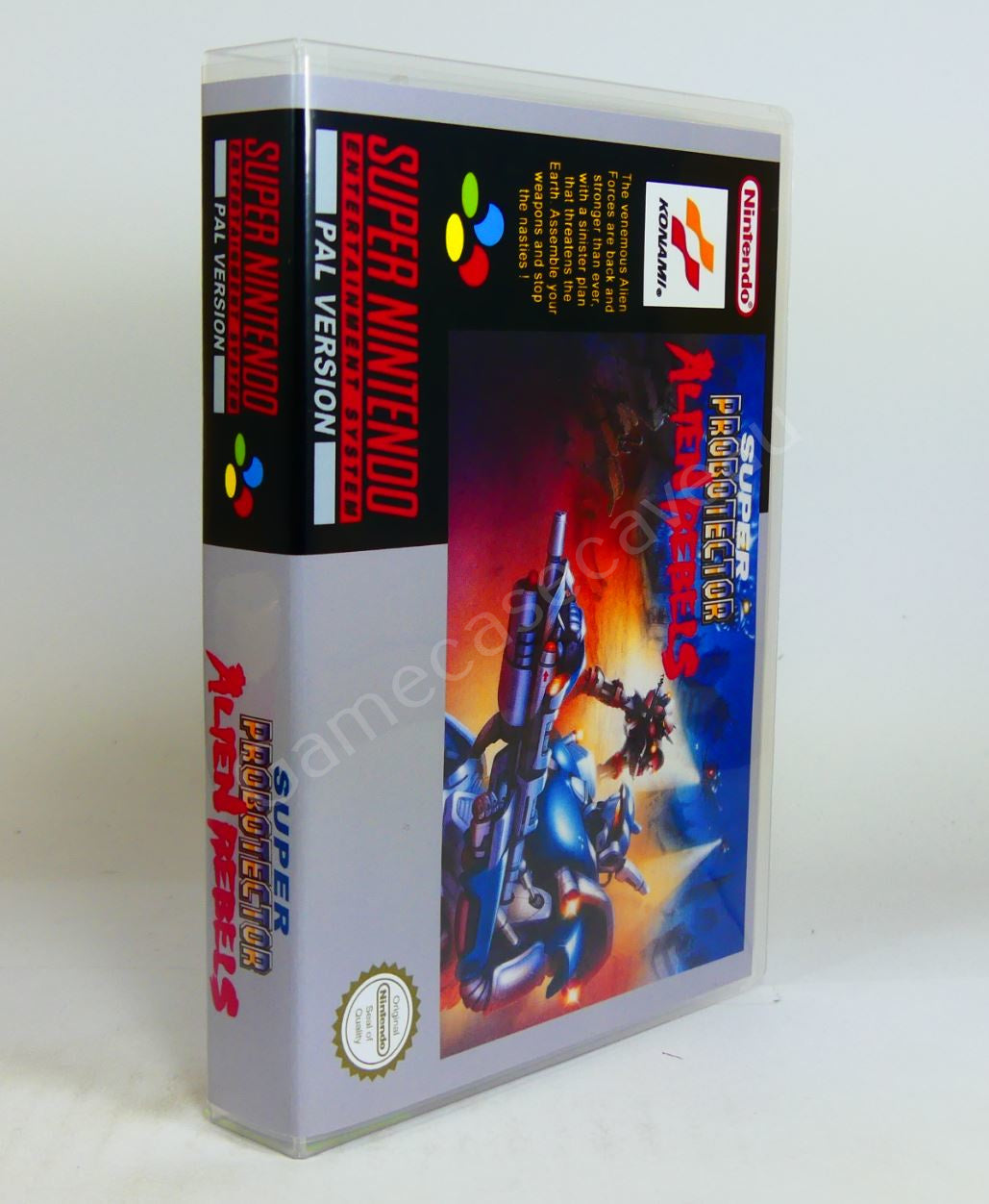 Super Probotector - SNES Replacement Case