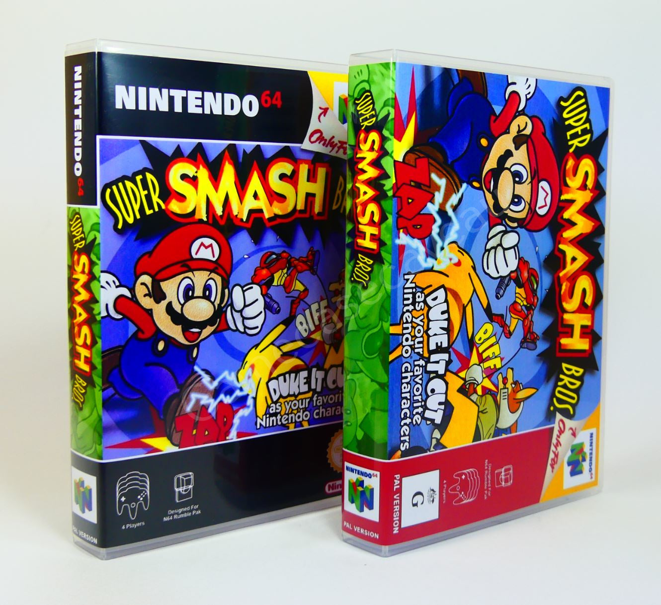 Super Smash Bros - N64 Replacement Case