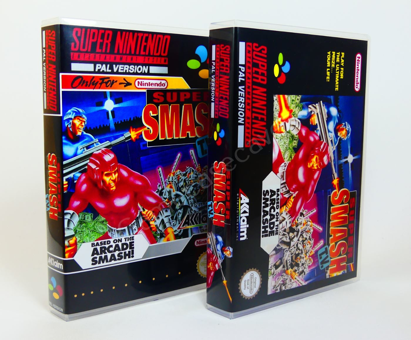 Super Smash TV - SNES Replacement Case